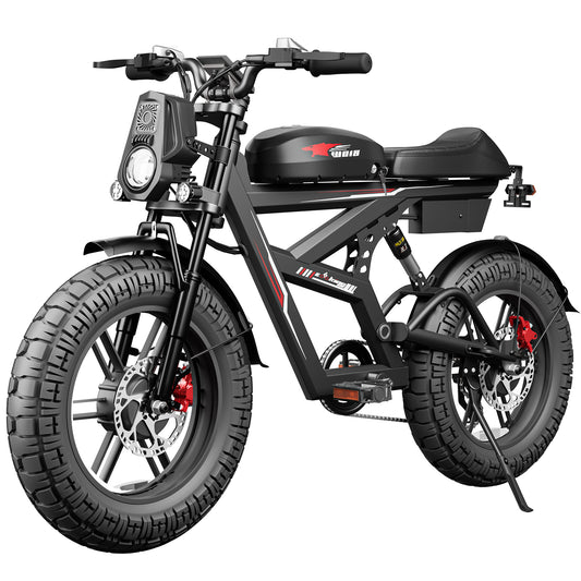 WO18 Electric Bike – 2000W Power, Dual/Single Drive, 70km Range, NFC Unlock & Built-in Speakers for the Ultimate Ride