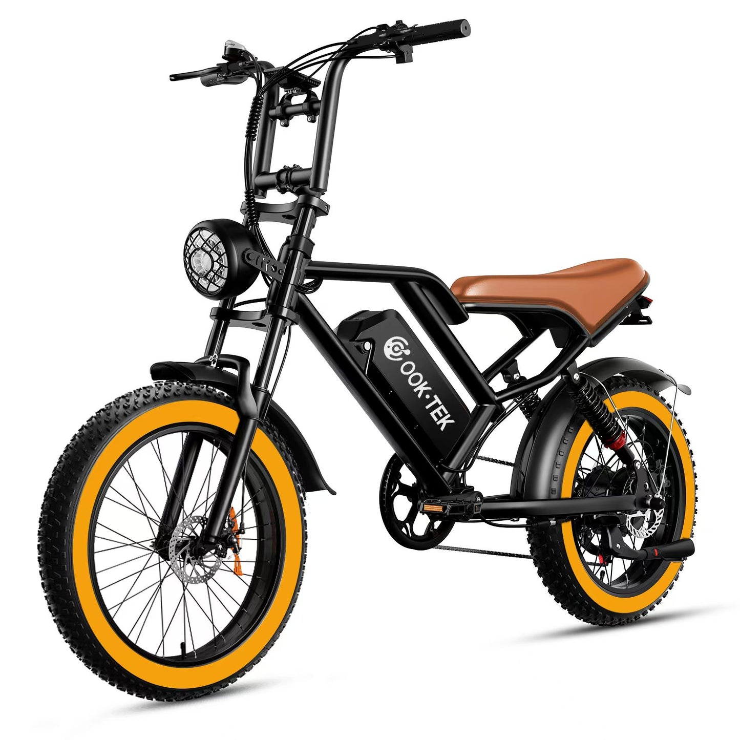 S8 Electric Bike – Unstoppable Power with 20" Fat Tires, Dual & Single Drive, 2000W Dual Motor, 1000W Single Motor, Available in Black & Brown