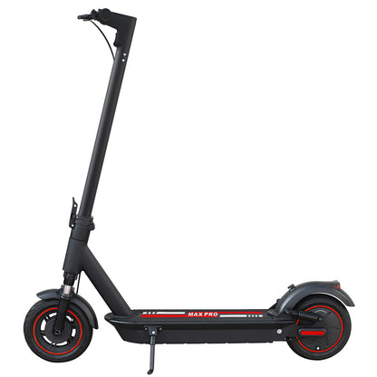 Maxpro Electric Scooter – 800W Motor, 45km/h Speed, 36V 15AH, Dual Suspension, 10" Air Tires, Seat-Compatible, Ideal for Commuting