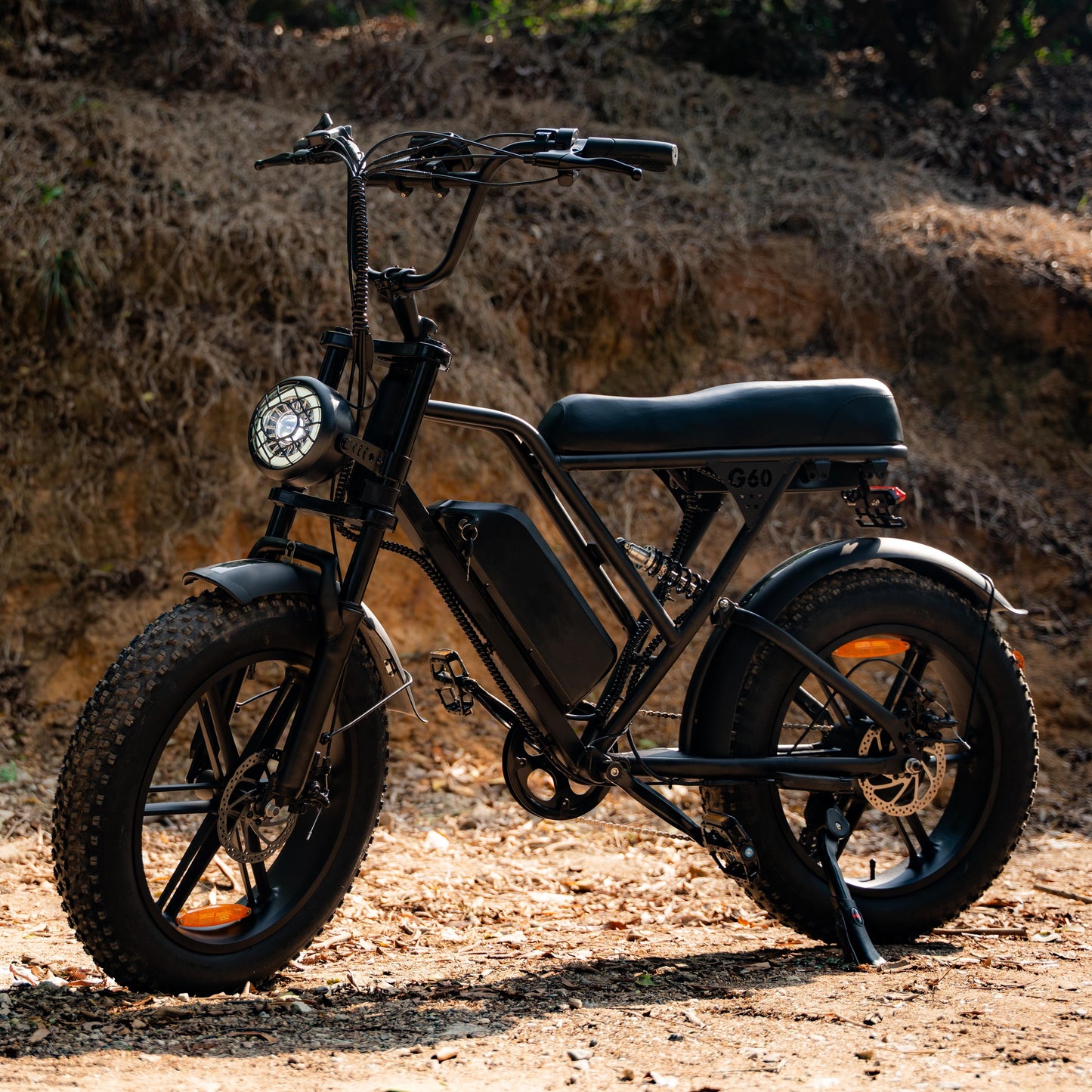 G60 Electric Bike – 1000W Power, 20" Fat Tires, 48V 20AH Battery, 50-60KM Range for Unstoppable Adventures