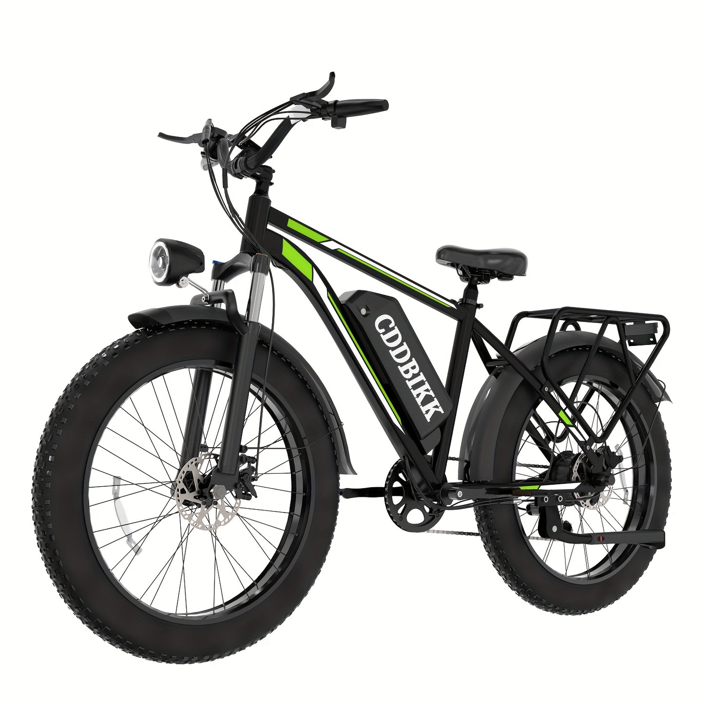 F26 Electric Bicycle，Equipped 48V 18AH Ultra-Long Life Battery，26Inch Tire and Hydraulic Brake - Suitable for Urban and Cross-Country Riding